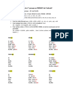 Conjugaisons Premier Groupe PDF