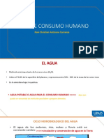 Agua de Consumo Humano: Noé Christian Anticona Carranza