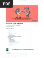 Basic Data Types in Python - Real Python