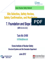 Foundation and Slope Stability: Taek-Mo SHIM