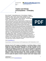 Impacts of Air Pollution N Climate Change On Forest Ecosystems PDF