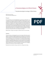 A Sociologia Fenomenológica de Alfred Schutz PDF