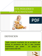 UNIDAD V MATERNO INFANTIL Politraumatismo en Pediatria