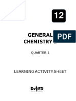 GENERAL CHEMISTRY Grade 12 Module