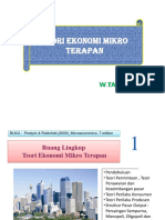 Ekonomi Mikro (2020-2021) Pertemuan I PDF