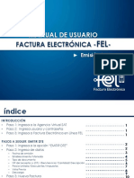 Manual de Usuario Factura Electronica Fel Emision
