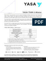 YASA 750 Product Sheet PDF