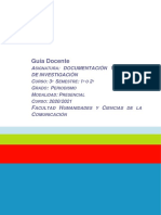 Guía de Documentación y Técnicas de Investigación Periodística