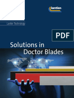 Solutions in Doctor Blades: Lantier Technology