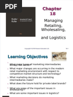 Managing Retailing, Wholesaling, and Logistics