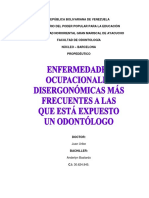 Enfermedades Ocupacionales Disergonomicas PDF