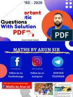 50 arithematic Questions with solution