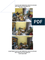 Dokumentasi Staff Meeting Penyuluh KB Kecamatan Citamiang