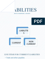 Liabilities: Kryztle Shammaine A. Rosauro