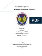 Makalah Dinamika Populasi Dan Struktur Komunitas - 1