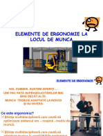 Ergonomie La Locul de Munca