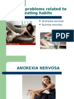 Health Problems Related To Eating Habits: Anorexia Nervosa Bulimia Nervosa