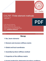 CVL757: Finite Element Methods: IIT Delhi