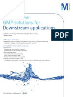 Ready To Use GMP Solutions For: Downstream Applications