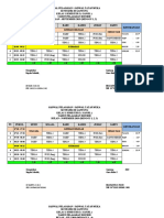 Jadwal Pelajaran Per JP Kelas 1 K13