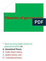 Theories of Governance