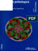 Iulia Ciorbea - Evaluarea psihologică aplicată. Repere teoretice şi practice.pdf