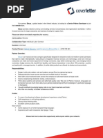 Coverletter - Senior Python Developer - 1023 PDF