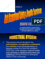 Topic 06a - INDUSTRIAL HYGIENE