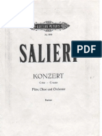 Antonio Salieri - Koncert Pro Flétnu, Hoboj A Orchestr C Dur