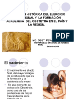 Historia de La Obstetricia