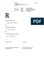 Form F - Resep Post Operasi OH PDF