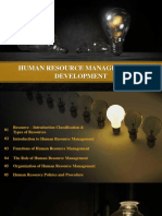 01 - Human Resource Management & Development PDF