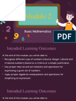 Math1 Module2