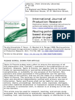 Routing Policies and COI-based Storage Policies in Picker-To-Part Systems PDF
