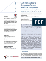 Shelf Life Modelling For First-Expired-First-Out Warehouse Management