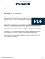 Flujo de Caja en Excel - Excel Total PDF