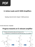 CS Amplifier With Diode Connected Load 020303 | PDF | Electrical ...