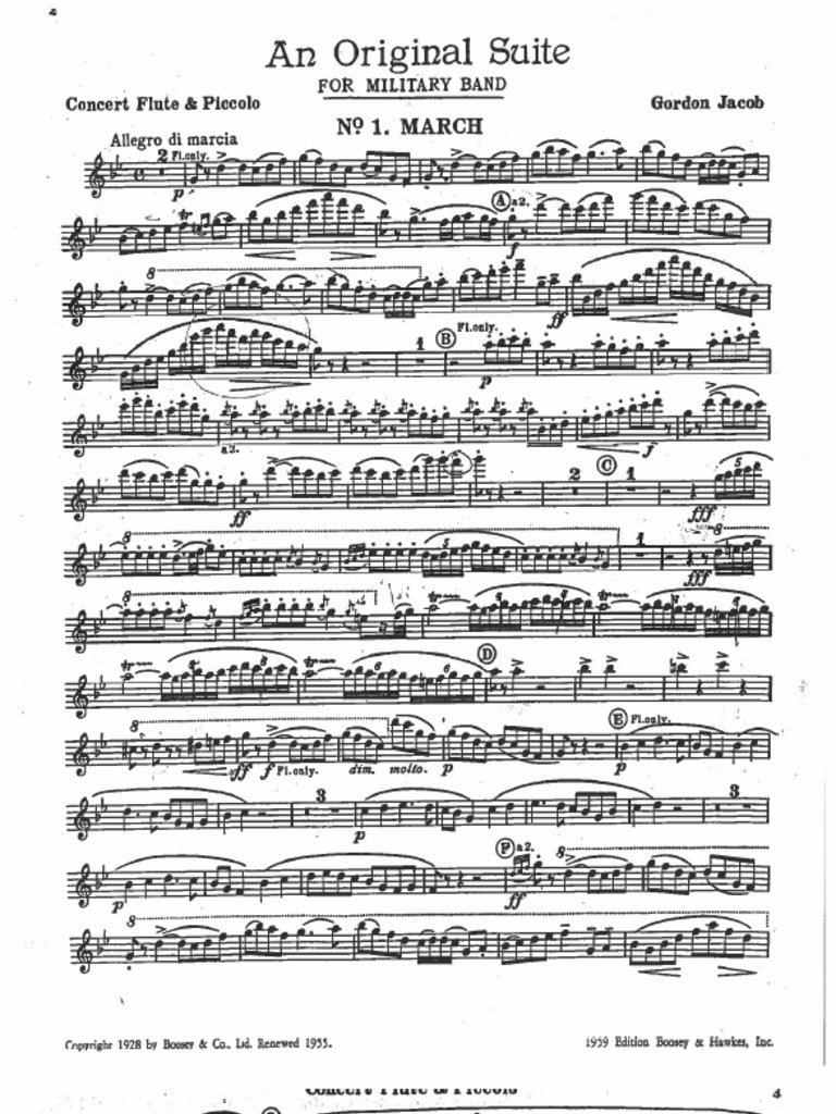 Jacob, Gordon - An Original Suite - Parts PDF | PDF