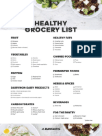 Blog Healthy Shopping List en PDF