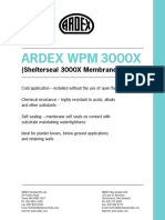 ARDEX WPM 3000X Datasheet