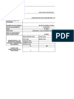 Autoevaluacion y Plan de Mejoramiento 2020 - 2021