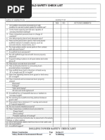 Stationary Scaffold Safety Check List: Are Sills Properly Placed and Adequate Size?