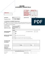 Tbills Bid Form PDF