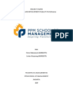 Project Paper MSDM Training and Development pada PT PLN