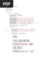 Program: Using Using Using Using Namespace Class