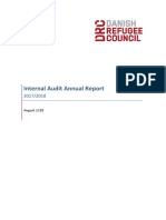 Internal Audit Annual Report