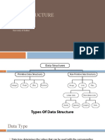 Data Structure Array: Lecture # 2 University of Sialkot