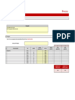 RFP Pricing Form.: Yellow Cells Only