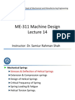 ME-311 Machine Design - Lecture 14