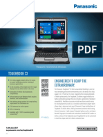 TOUGHBOOK 33 Spec Sheet